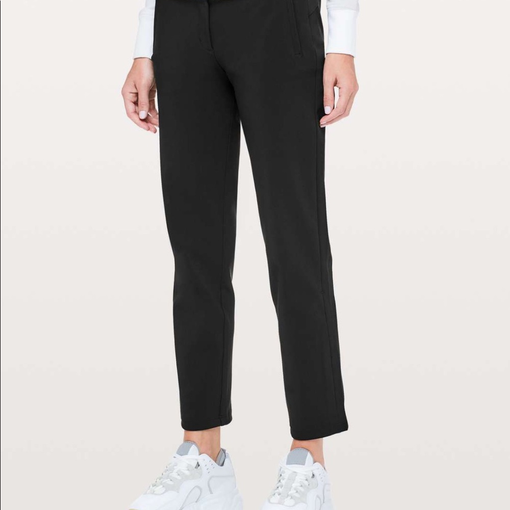 lululemon On the Move Pant blk sz 2